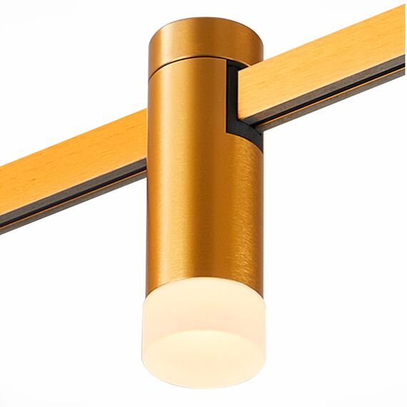 ST812.206.03 Магнитный трековый светильник FARM Золотистый LED 1*3W 3000K 93Lm Ra90 120 IP20 D29xH90 FARM, изображение 3
