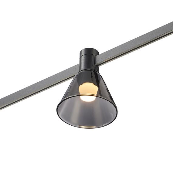 ST814.406.03 Магнитный трековый светильник FARM Черный LED 1*3W 3000K 78Lm Ra90 120 IP20 D90xH102 24 FARM, изображение 3