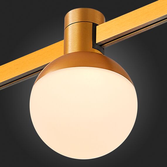 ST815.206.05 Магнитный трековый светильник FARM Золотистый LED 1*5W 3000K 89Lm Ra90 120 IP20 D75xH10 FARM, изображение 2