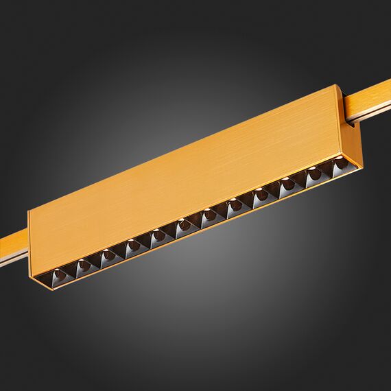 ST816.206.12 Магнитный трековый светильник FARM Золотистый LED 1*12W 3000K 706Lm Ra90 40 IP20 L232xW FARM, изображение 2