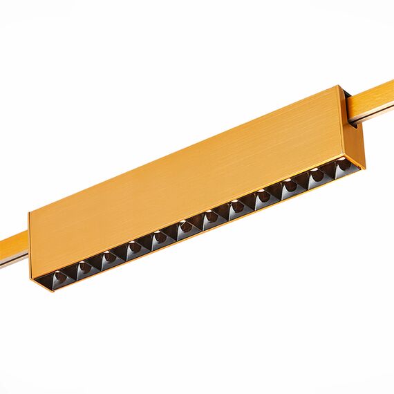 ST816.206.12 Магнитный трековый светильник FARM Золотистый LED 1*12W 3000K 706Lm Ra90 40 IP20 L232xW FARM, изображение 3