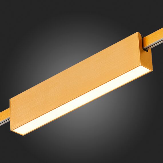 ST817.206.12 Магнитный трековый светильник FARM Золотистый LED 1*12W 3000K 580Lm Ra90 120 IP20 L232x FARM, изображение 2