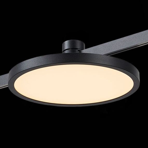 ST818.406.12 Магнитный трековый светильник FARM Черный LED 1*10W 3000K 500Lm Ra80 120 IP20 D168xH54 FARM, изображение 2