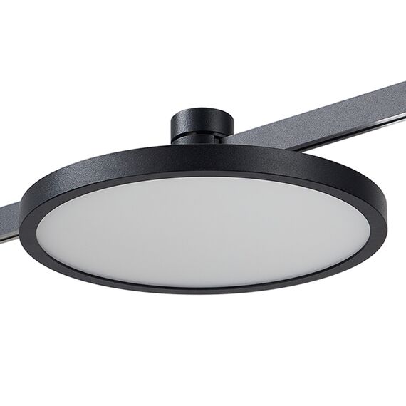 ST818.406.12 Магнитный трековый светильник FARM Черный LED 1*10W 3000K 500Lm Ra80 120 IP20 D168xH54 FARM, изображение 5