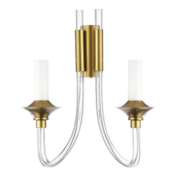 SL1241.201.02 Бра ST-Luce Золотистый/Белый E14 2*40W VETRANO, изображение 2