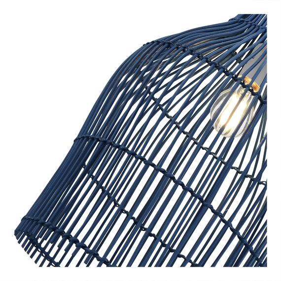 SL1513.403.01 Светильник подвесной ST-Luce Черный/Синий E27 1*40W CESTA, изображение 3