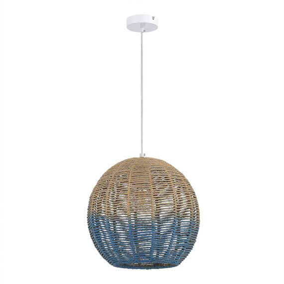 SL1514.523.01 Светильник подвесной ST-Luce Белый/Бежевый,Синий E27 1*40W VIMINI, изображение 2