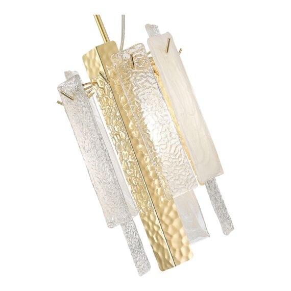 SL1636.203.01 Люстра подвесная ST-Luce Золотистый/Белый, Золотистый E14 1*40W SCOLARE, изображение 3