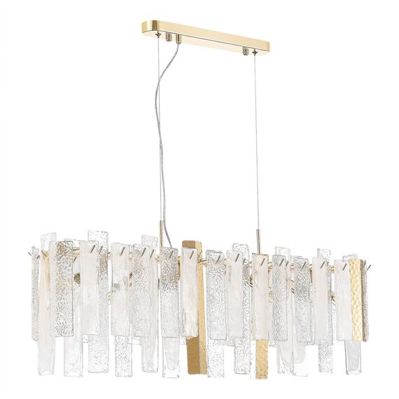 SL1636.203.08 Люстра подвесная ST-Luce Золотистый/Белый, Золотистый E14 8*40W SCOLARE, изображение 2