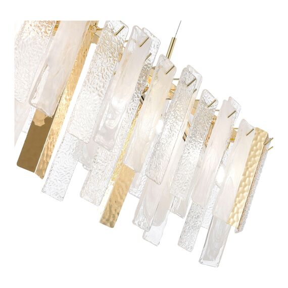 SL1636.203.08 Люстра подвесная ST-Luce Золотистый/Белый, Золотистый E14 8*40W SCOLARE, изображение 4