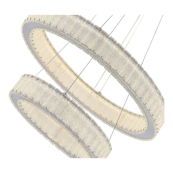 SL6008.103.02 Люстра подвесная ST-Luce Хром/Хром LED 2*50W 3000K LATOZZO, изображение 3