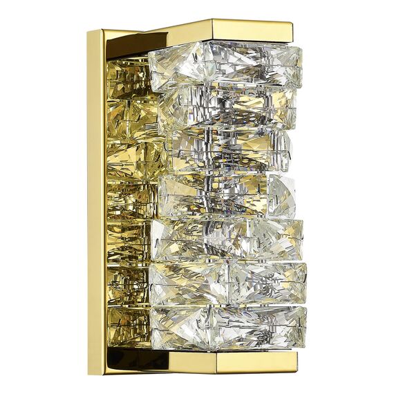 SL6010.201.08 Бра ST-Luce Золотистый/Прозрачный LED 1*8W ESPIRA, изображение 2