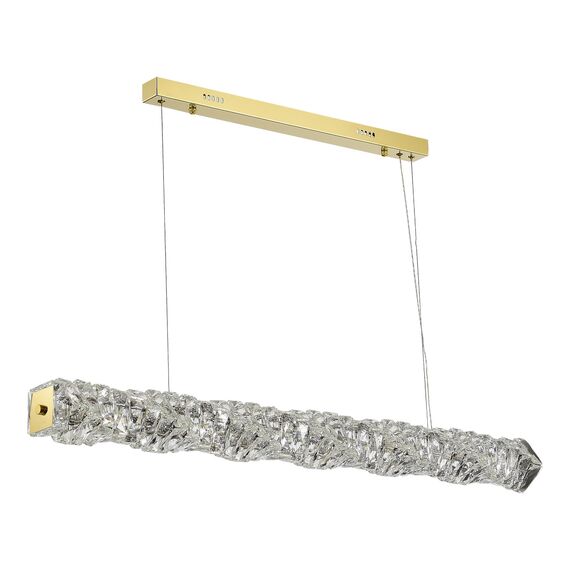 SL6010.203.30 Светильник подвесной ST-Luce Золотистый/Прозрачный LED 1*30W ESPIRA, изображение 2