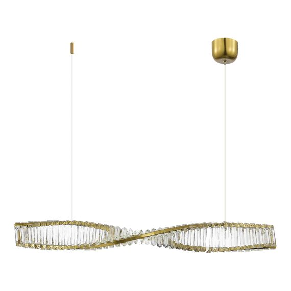 SL6205.313.01 Светильник подвесной ST-Luce Латунь/Прозрачный LED 1*21W 4000K ELICA, изображение 3