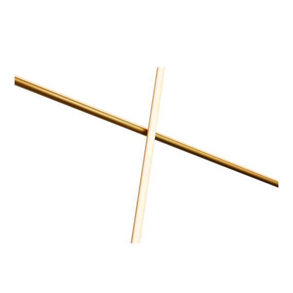 SL6207.203.50 Светильник подвесной ST-Luce Матовое золото LED 1*50W 3000K RETICO, изображение 3