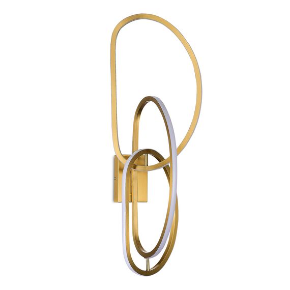 SL6505.201.42 Бра ST-Luce Золотистый/Золотистый LED 1*42W 4000K ABRA, изображение 2