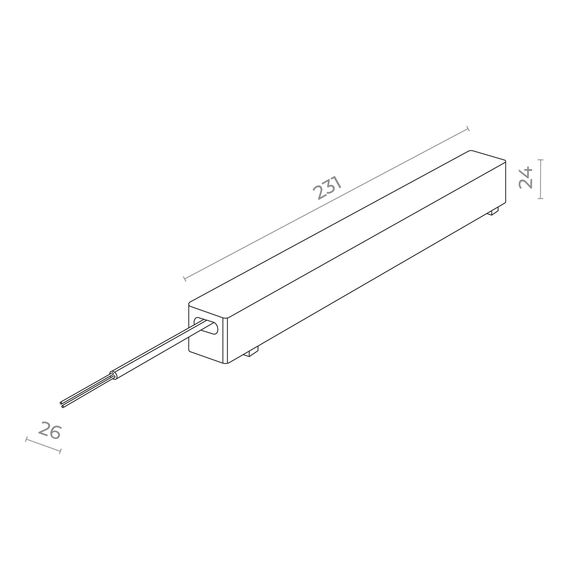 ST063.448.200 Блок питания 48V ST-Luce 200W SKYFLAT, изображение 2