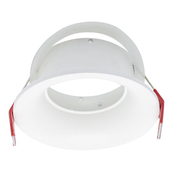 ST257.508.01 Св-к встр. Белый GU10 1*50W  IP65 D93xH53 220V Без ламп Встраиваемые светильники