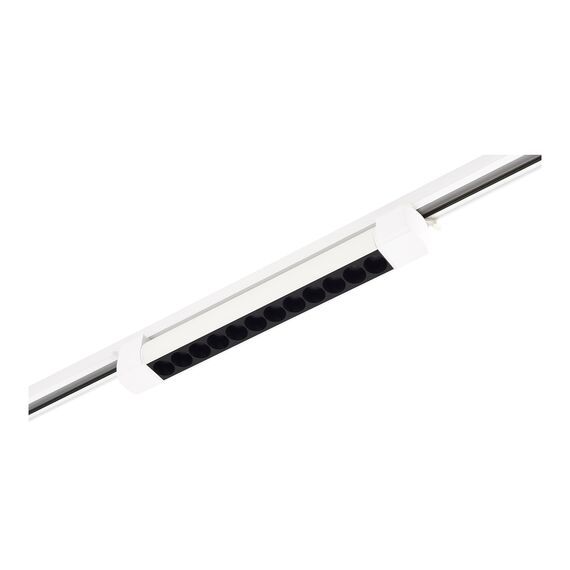 ST367.536.10 Св-к трек. Белый LED 1*10W 3000K 875Lm Ra90 24 IP20 L387xW49xH54 170-240VV BASE, изображение 3