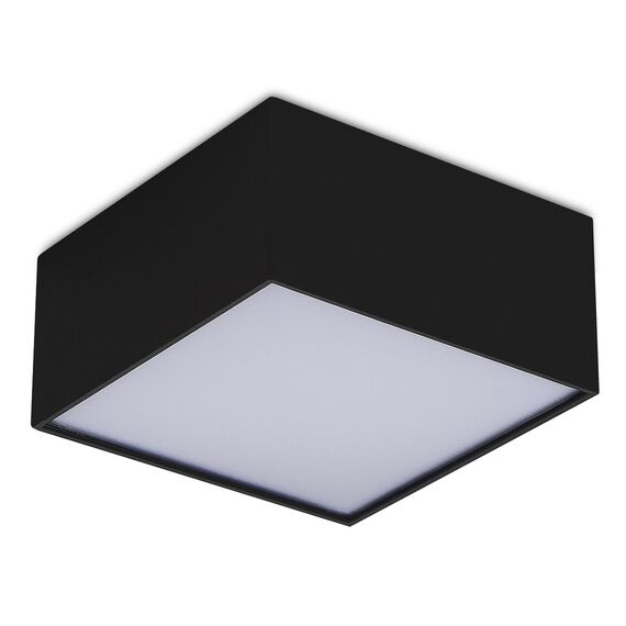 ST608.432.12 Светильник потолочный Черный LED 1*12W 3000K 1 080Lm Ra>90 120° IP20 L120xW120xH55 180- Накладные светильники, изображение 2