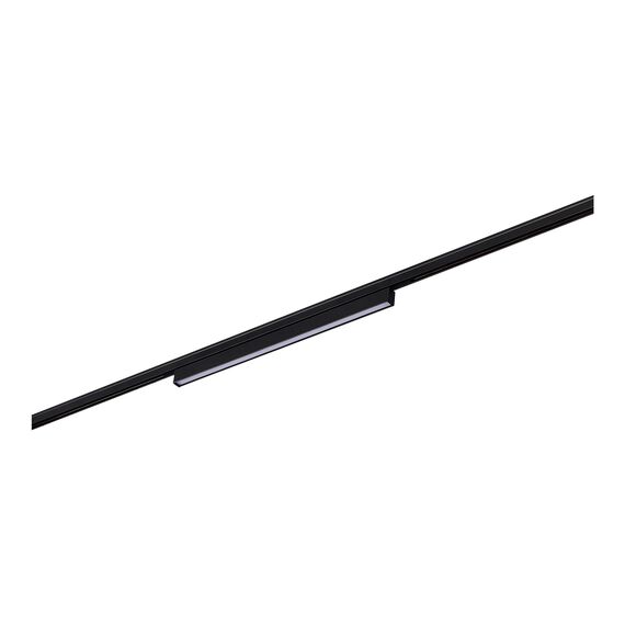 ST665.436.08 Магнитный трековый светильник Черный LED 1*8W 3000K 250Lm Ra>80 100° IP20 L300xW10xH18 SUPER5, изображение 2