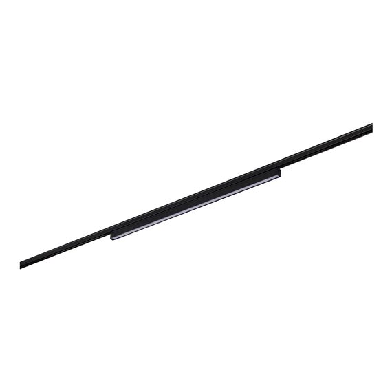 ST665.436.12 Магнитный трековый светильник Черный LED 1*12W 3000K 320Lm Ra>80 100° IP20 L450xW10xH18 SUPER5, изображение 2