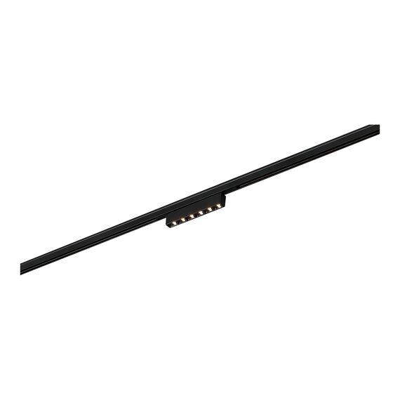 ST666.436.05 Магнитный трековый светильник Черный LED 1*5W 3000K 220Lm Ra>90  IP20 L100xW10xH18 24V SUPER5, изображение 2