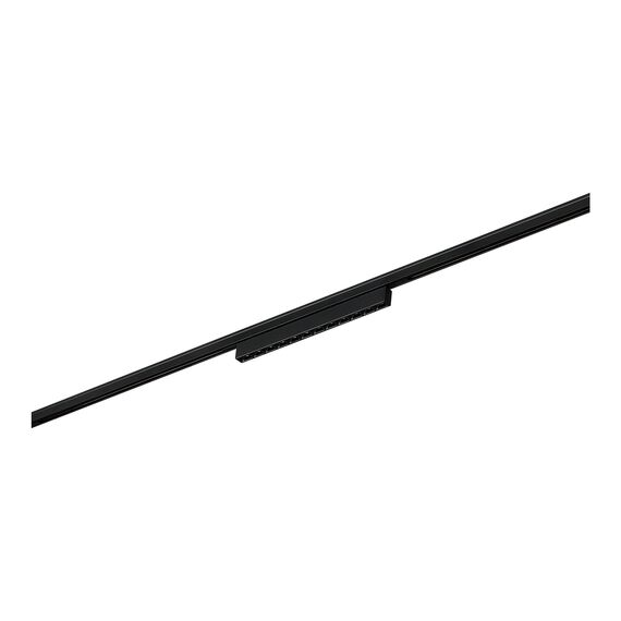 ST666.436.10 Магнитный трековый светильник Черный LED 1*10W 3000K 430Lm Ra>90  IP20 L196xW10xH18 24V SUPER5, изображение 2