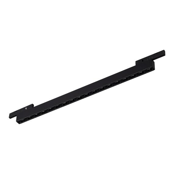 ST666.436.15 Магнитный трековый светильник Черный LED 1*15W 3000K 640Lm Ra>90  IP20 L292xW10xH18 24V SUPER5, изображение 3