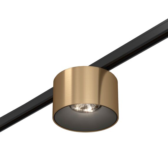 ST669.346.05 Магнитный трековый светильник Латунь LED 1*5W 4000K 350Lm Ra&gt;90 36° IP20 D60xH38 24V SUPER5