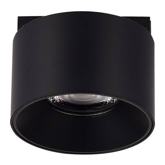 ST669.436.05 Магнитный трековый светильник Черный LED 1*5W 3000K 350Lm Ra>90 36° IP20 D60xH37 24V SUPER5, изображение 3