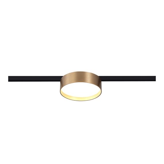 ST670.336.12 Магнитный трековый светильник Латунь LED 1*12W 3000K 500Lm Ra&gt;80 100° IP20 D113xH34 24V SUPER5