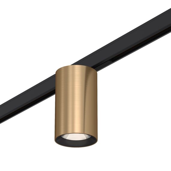 ST671.336.09 Магнитный трековый светильник Латунь LED 1*9W 3000K 500Lm Ra&gt;90 36° IP20 D45xH63 24V SUPER5