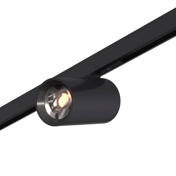 ST671.446.09 Магнитный трековый светильник Черный LED 1*9W 4000K 500Lm Ra>90 36° IP20 D45xH63 24V SUPER5, изображение 2