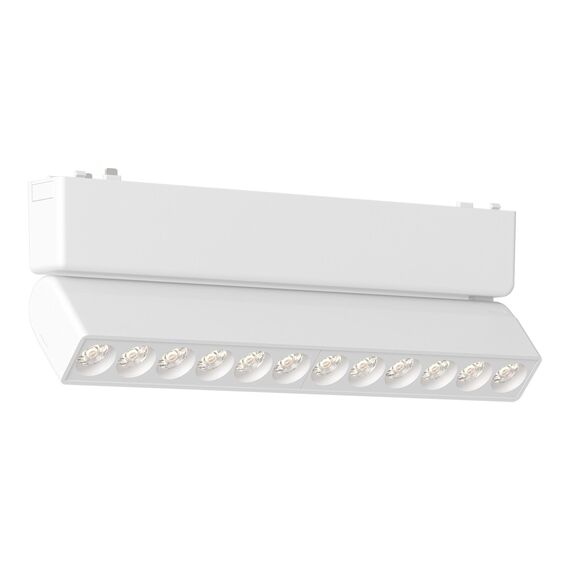 ST675.536.12 Магнитный трековый светильник Белый LED 1*12W 3000K 710Lm Ra&gt;90 IP20 L230xW26xH82 48V SKYFLAT