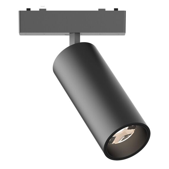 ST677.436.18 Магнитный трековый светильник Черный LED 1*18W 3000K 1 060Lm Ra&gt;90 IP20 D55xH135 48V SKYFLAT