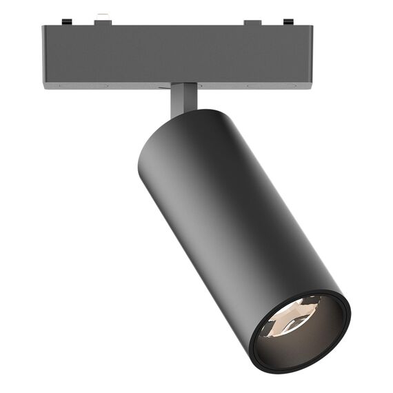 ST677.446.09 Магнитный трековый светильник Черный LED 1*9W 4000K 540Lm Ra&gt;90 IP20 D44xH110 48V SKYFLAT