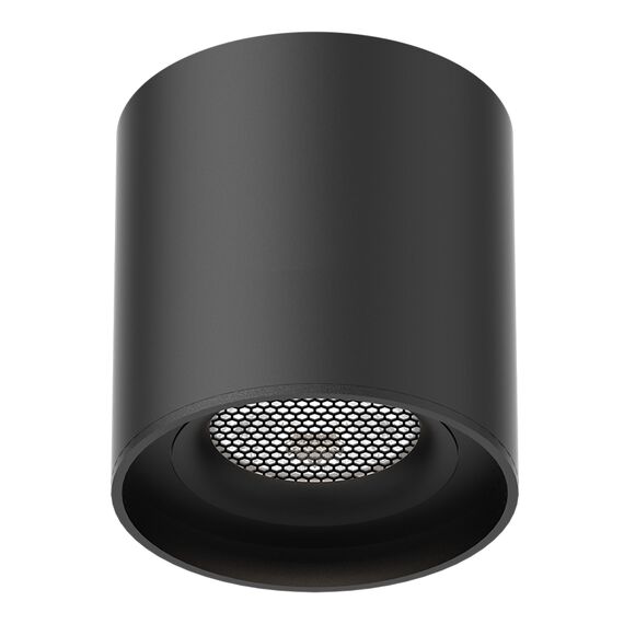 ST678.436.06 Магнитный трековый светильник Черный LED 1*6W 3000K 300Lm Ra&gt;90 IP20 D75xH75 48V SKYFLAT