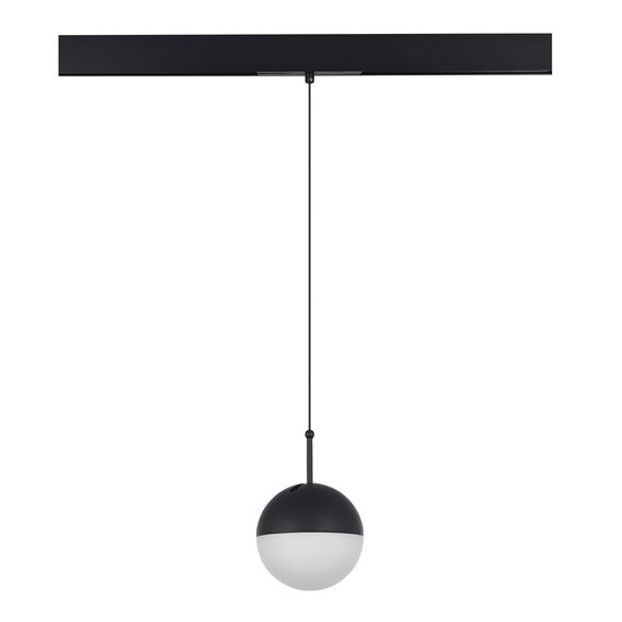 ST681.436.07 Магнитный трековый светильник Черный LED 1*7W 3000K Lm Ra90 120° IP20 D100xH- 48V SKYLINE 48, изображение 2