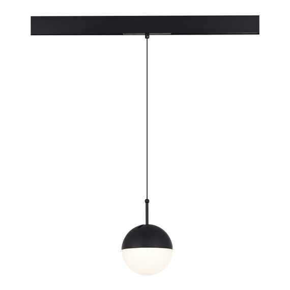 ST681.446.07 Магнитный трековый светильник Черный LED 1*7W 4000K Lm Ra90 120° IP20 D100xH- 48V SKYLINE 48, изображение 3