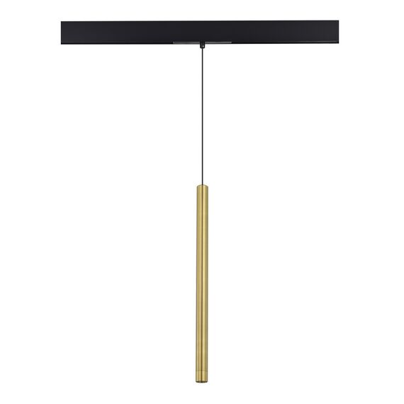 ST683.336.08 Магнитный трековый светильник Золотистый LED 1*8W 3000K 450Lm Ra90 24° IP20 D30xH500 48 SKYLINE 48, изображение 2