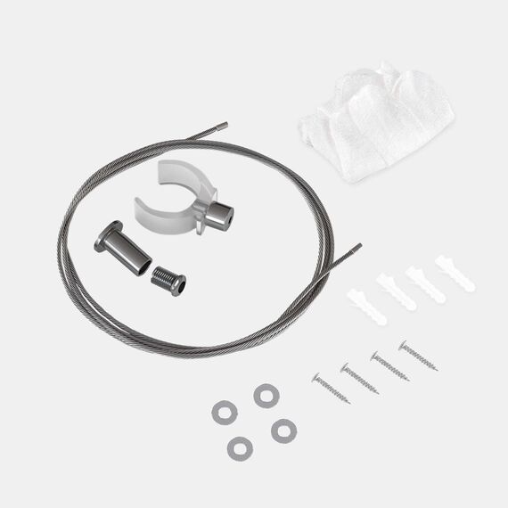 ST684.009.00 Тросовый подвес для светодиодного светильника ST684 ST-Luce Серый SKYLINE 48, изображение 2