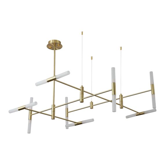 SL1216.203.16 Светильник подвесной ST-Luce Матово золотистый/Белый G9 16*5W 4000K RIMINI, изображение 2