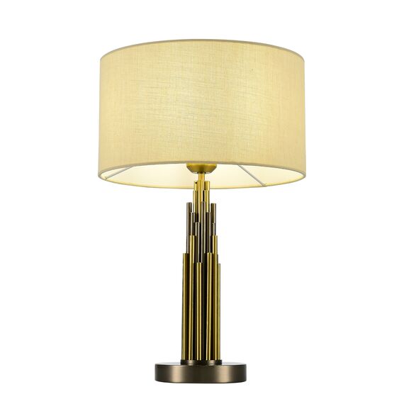 SL1638.304.01 Прикроватная лампа ST-Luce Латунь/Серый E14 1*42W GLORIA, изображение 3