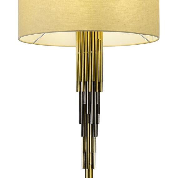 SL1638.305.01 Светильник напольный ST-Luce Латунь/Серый E14 1*42W GLORIA, изображение 3