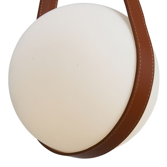 SL2002.403.01 Светильник подвесной ST-Luce Черный, Терракотовой/Белый E27 1*60W MOONBAG, изображение 4