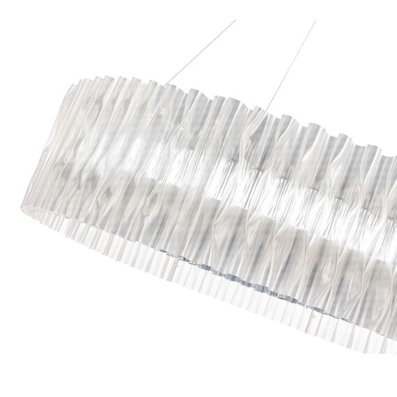 SL6012.113.01 Светильник подвесной ST-Luce Хром/Прозрачный LED 1*87W 3000K NAZARE, изображение 4