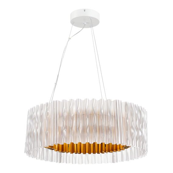 SL6012.203.01 Светильник подвесной ST-Luce Золотистый/Прозрачный LED 1*64W NAZARE, изображение 2