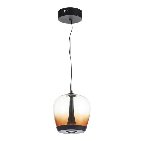 SL6014.413.01 Светильник подвесной ST-Luce Черный/Коричневый, Черный LED 1*17W 3000K RIPPLE, изображение 5