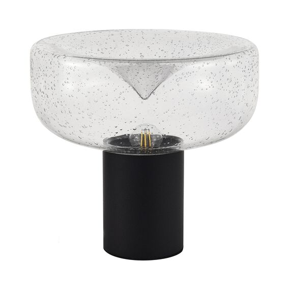 SL6014.424.01 Прикроватная лампа ST-Luce Черный/С пузырьками воздуха E27 1*40W RIPPLE, изображение 2